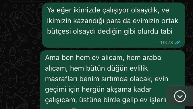Evlenirken istekleri ile bıktıran türk kızı hakkında neler düşünüyorsunuz?