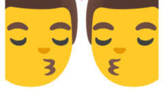 Bi erkek bi erkeğe öpücük emojisi atarsa orada bir bit yeniği olabilir mi?