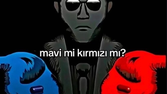 Mavi mi, kırmızı mı?