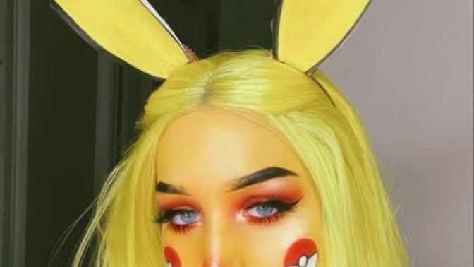 Pikachu makyajı havalı mı?