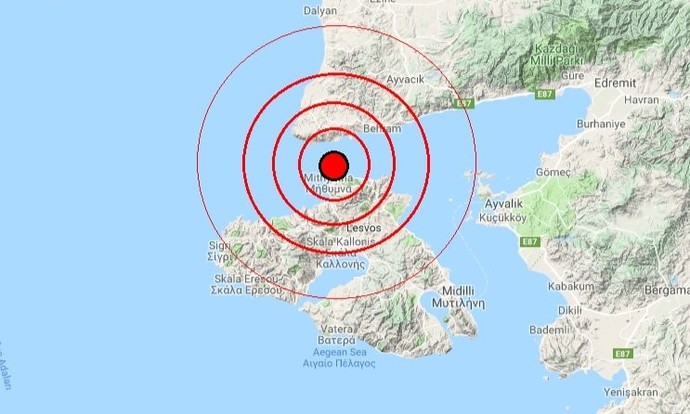 Çanakkale Ayvacık açıklarında 5.2 büyüklüğünde deprem meydana geldi! Depremi hissettiniz mi?