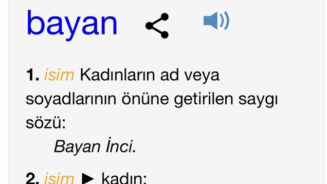 Bayan kelimesine niye bu kadar karşısınız?