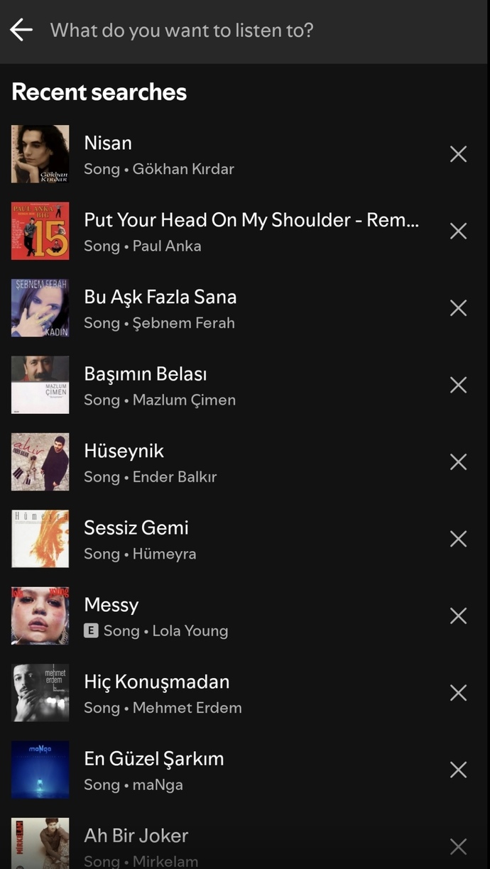 Ne tarz müziklerden hoşlanırsın anlatsana?