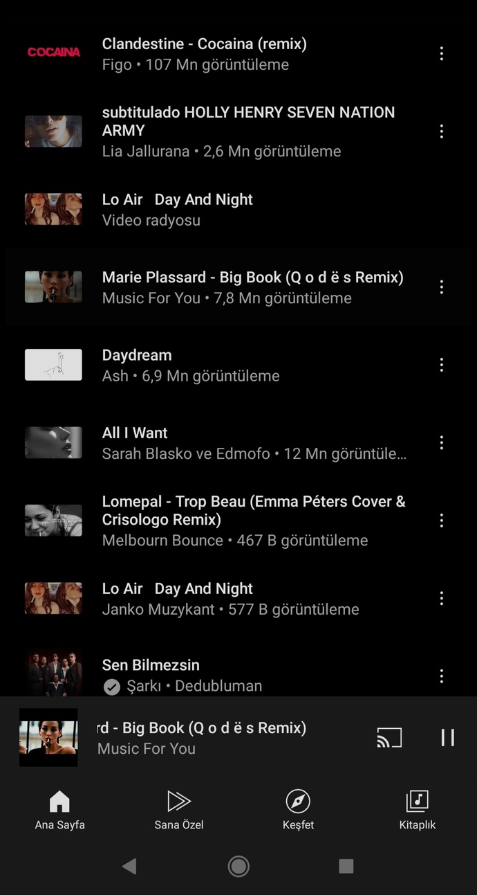 Ne tarz müziklerden hoşlanırsın anlatsana?
