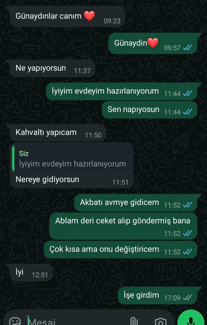 Tekrar mesaj atsam mı yoksa beklesem mi?