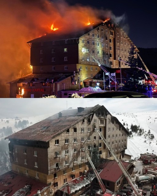 Bolu Kartalkaya Grand kartal otel de yangın çıktı sizce burada suçlu kim nasıl çıktığını düşünüyorsunuz?