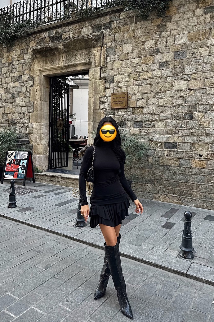 Siyah kombin her zaman havalı mıdır?
