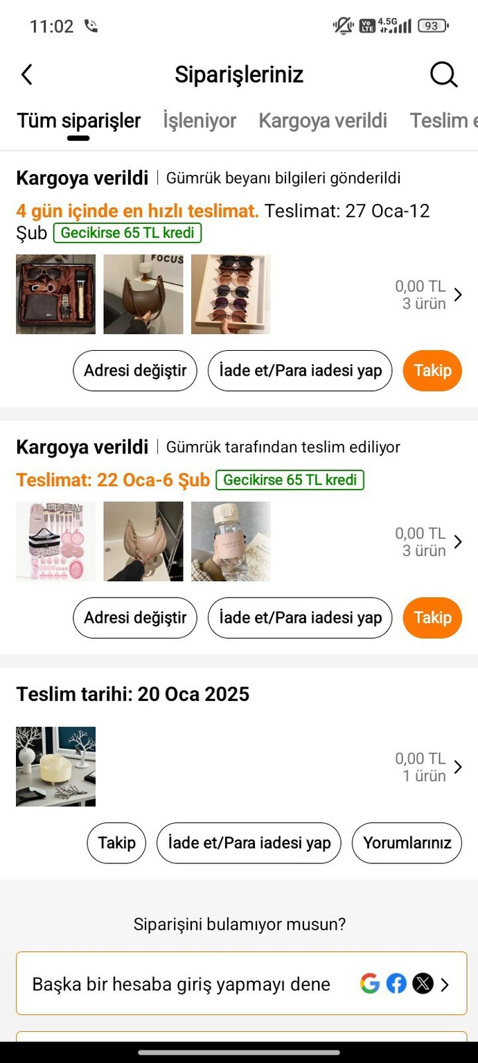 Hiç temudan alişveriş yaptınız mı?