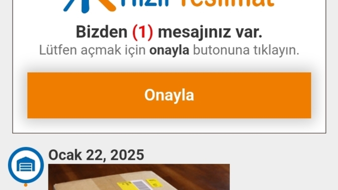 Mailden bana çok değişik e posta adresinden mesaj geldi ödenmemiş gümrük ücretivar falan diyor yurt dışından almadım hiçbir şey?
