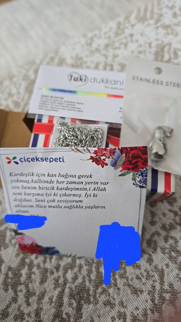 Size kaç defa özel olarak hediye geldi?