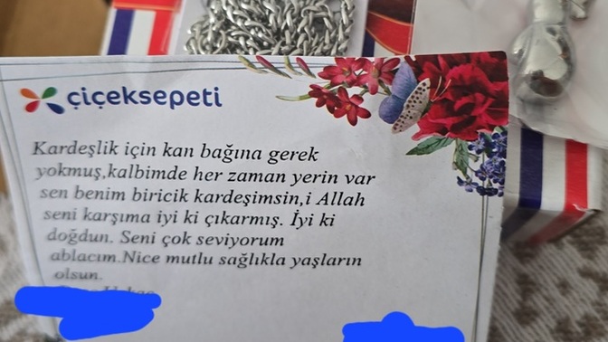 Size kaç defa özel olarak hediye geldi?