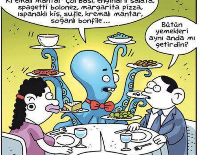 Eğer kendi restoranını açacak olsan, menüde ilk neler olurdu?
