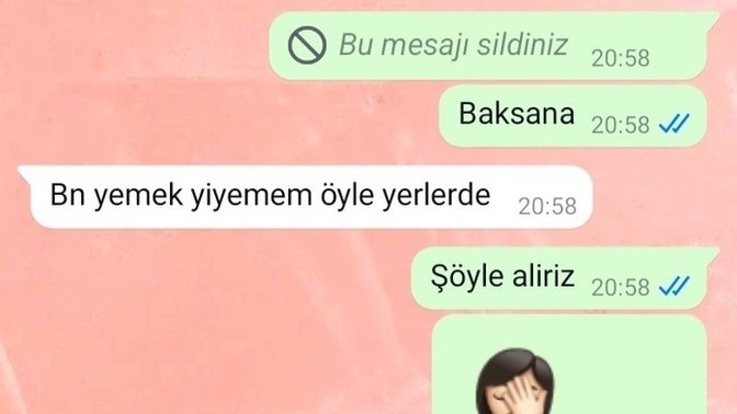 Cevapları kaba değil mi sizce?