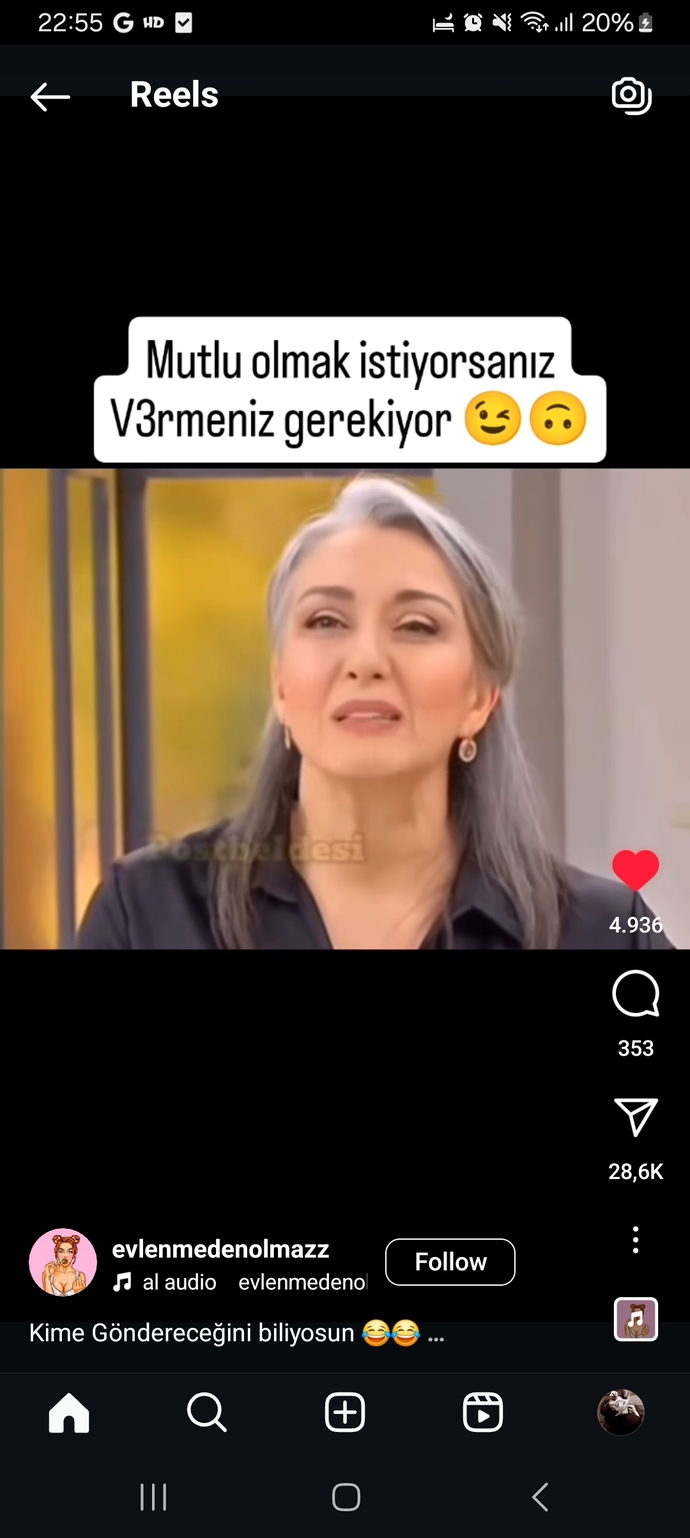 Kırpmaya üşendim 😂