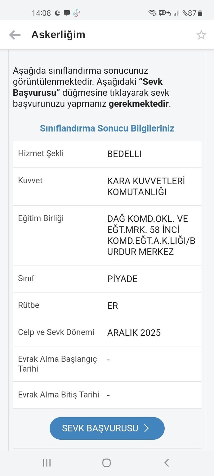 Bedelli Askerlik yerleri açıklandı siz nereye düştünüz?
