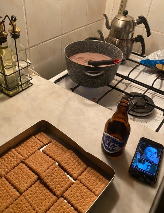 Pisküvitli pasta seviyor musun?