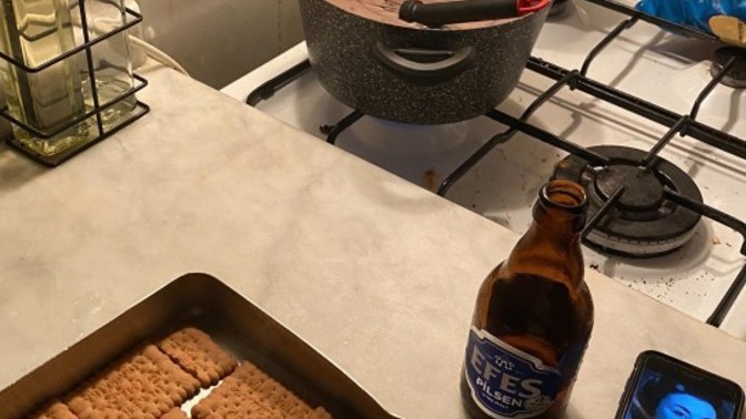 Pisküvitli pasta seviyor musun?