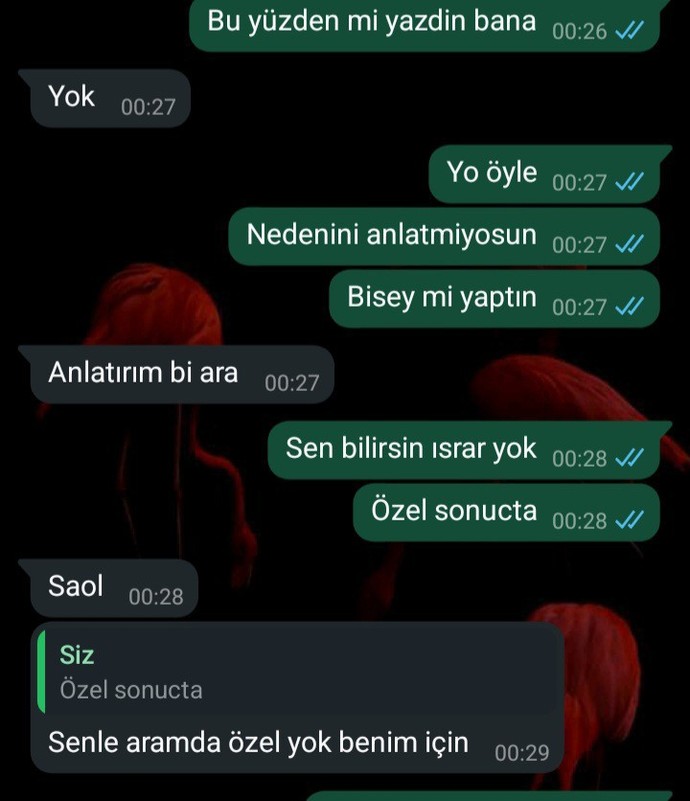 Sürekli derdini anlatan erkek?