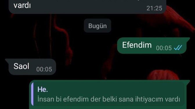 Sürekli derdini anlatan erkek?