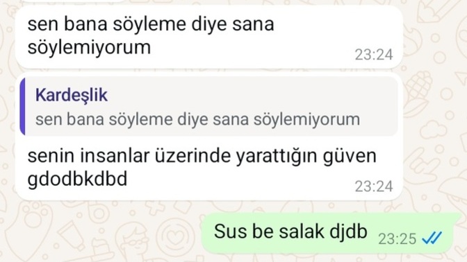 İnsanlara güven verir misiniz?