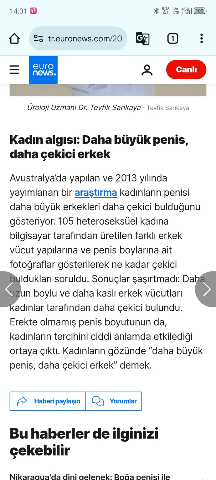 18 cm diye övünen türk erkekleri nerde 😂?