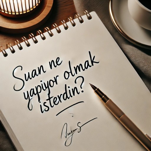 Şu an ne yapıyor olmak isterdin?