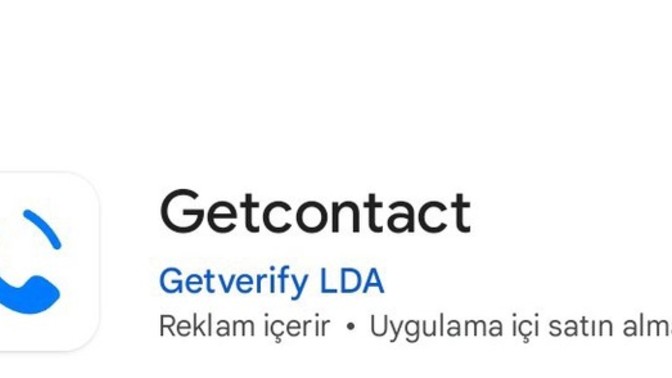 GETCONTACT YÜZÜNDEN?