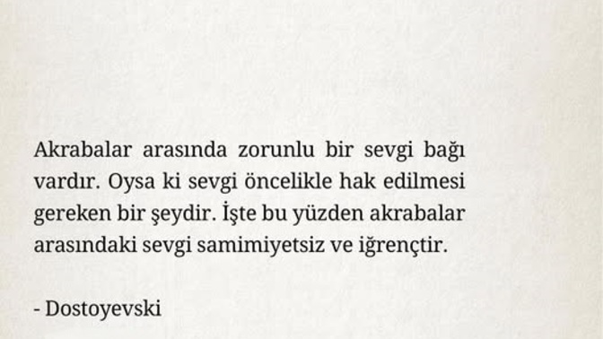 Akrabalar arasında ayırımcılık yapar mısınız?
