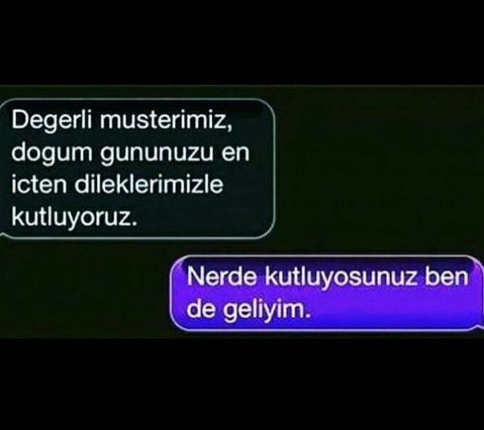 Doğum gününüzü kutluyor musunuz?