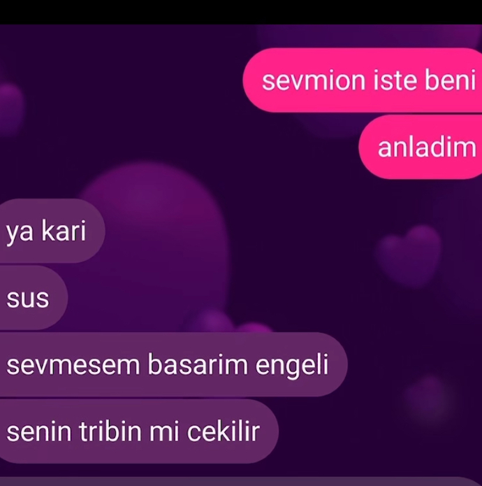 İnsan sevmediği kişinin tribini çeker mi?
