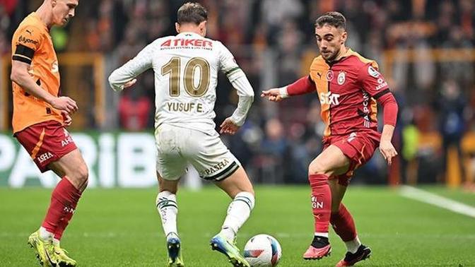 Galatasaray 1 - Konyaspor 0... Sarı kırmızılılar şampiyonluk yarışında çok zor bir galibiyet aldı! Maçı nasıl buldunuz?