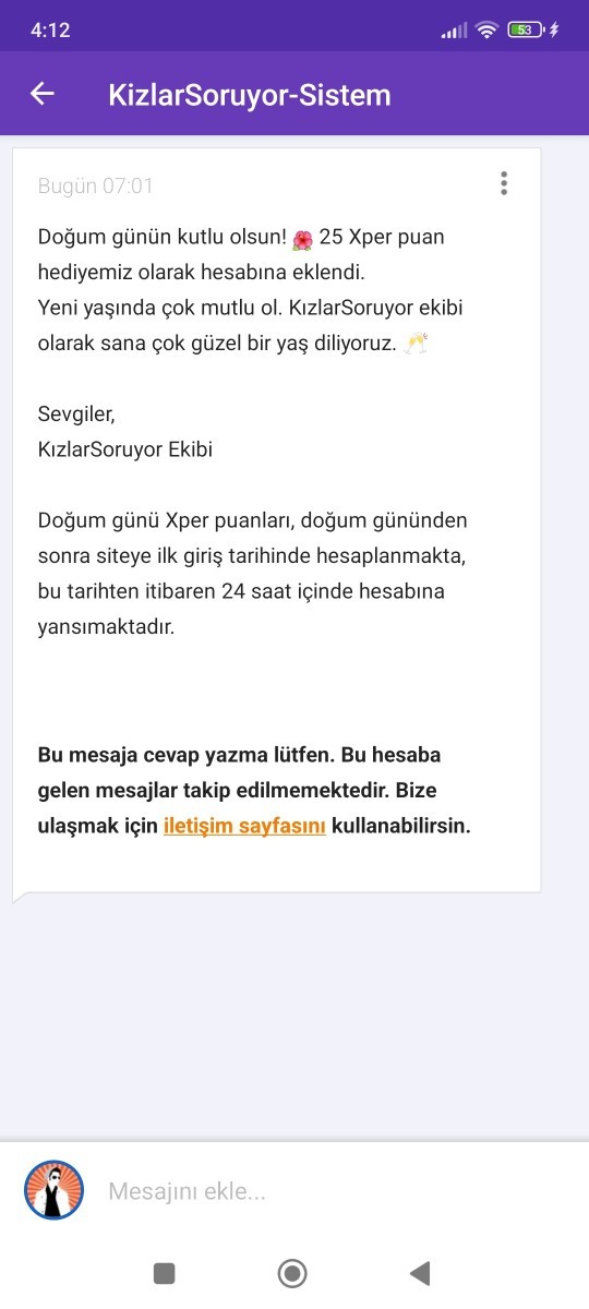 1 yaş daha geriledik bugün doğum günüm müş 😀 nasılsınız bakalımm?