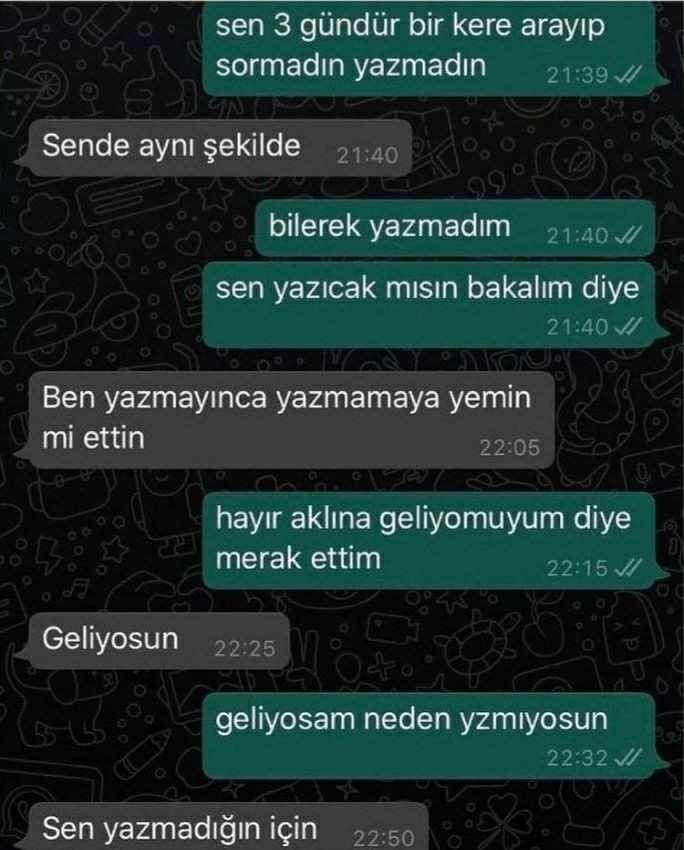 O yazmadan sen yazar mısın?