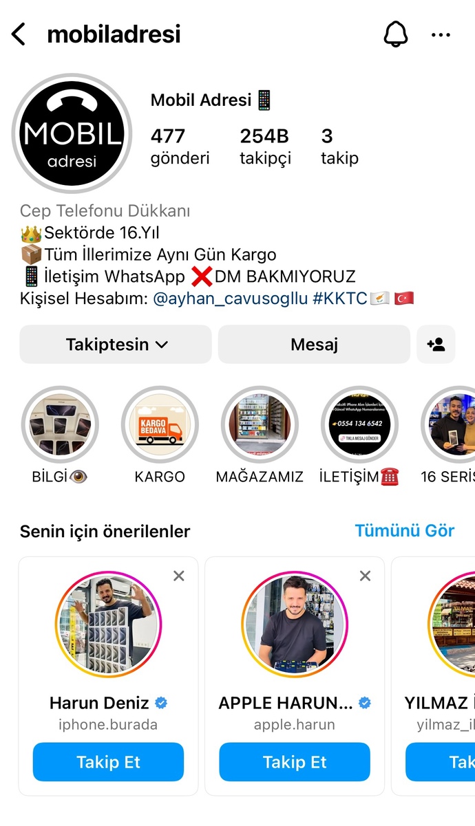 BU TELEFONLAR ALINIR MI?