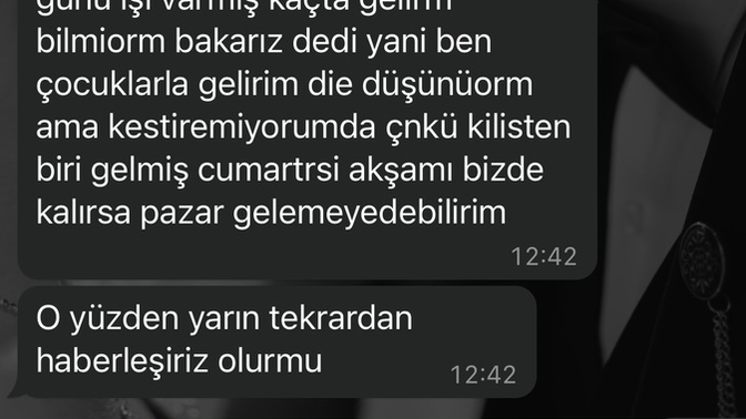 Eltimleri kahvaltıya davet ettim ama gelmediler sizce sebebi ne olabilir?