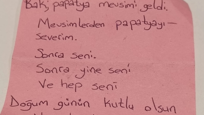 Ondan geriye kalan her şeyi çöpe attığınız oldu mu?