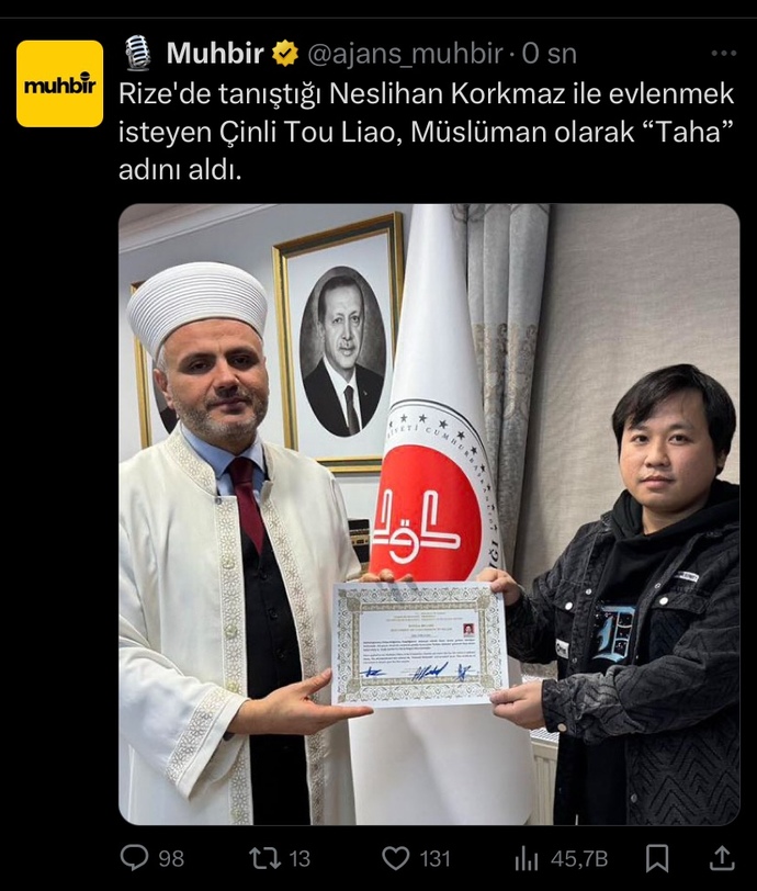 Aşık olduğunuz kişi için dininizi değiştirir misiniz?