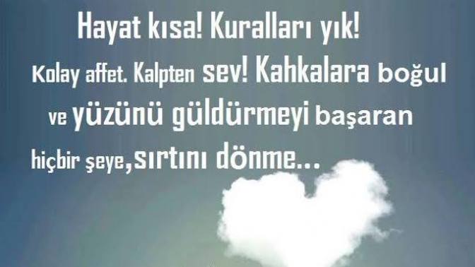 Hayatın kısa olduğunun farkında mısınız? Peki yaşarken bunu unuttuğunuz oluyor mu?