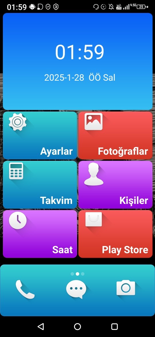 Telefondan hizli baslatici ayari nasil kapatilir?