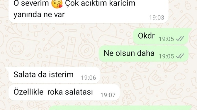 Kocam trip mi attı şimdi?