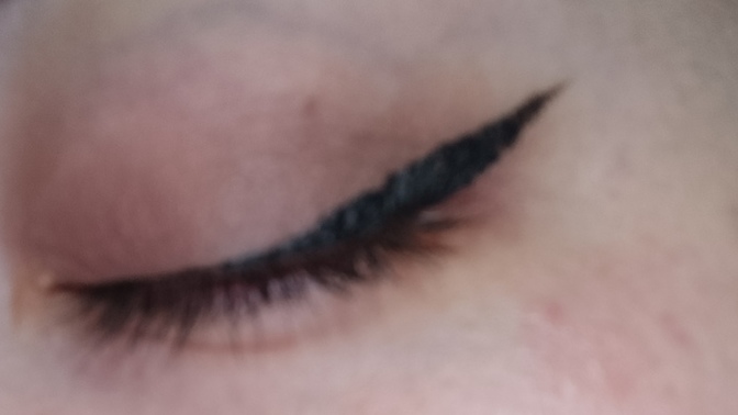 Eyeliner sürmeyi becerebilmiş miyim?