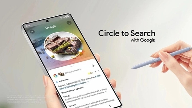 Google'ın Circle to search/Daire içine alıp arama özelliğini deneme fırsatınız oldu mu?