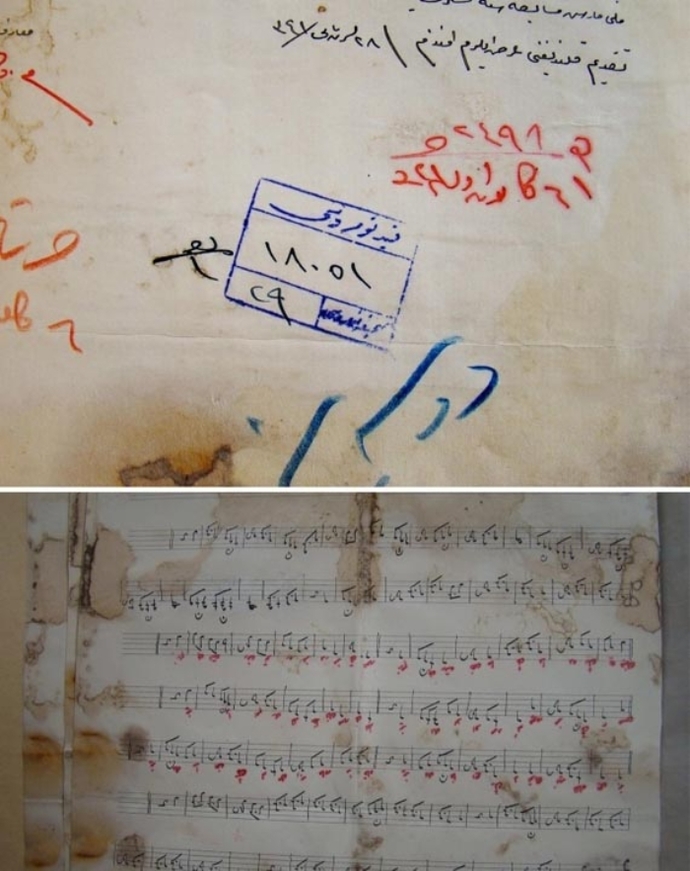 İstiklal Marşı da duvara yazılmıştır. Bilmeyenlere ek bilgi olsun.