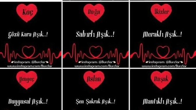Hey 🙄 Burcunuza göre nasıl bir aşıksınız?