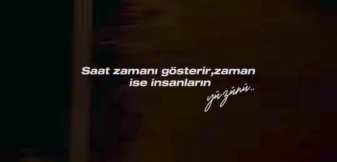 İnsanların gerçek yüzünü zaman mı gösterir?