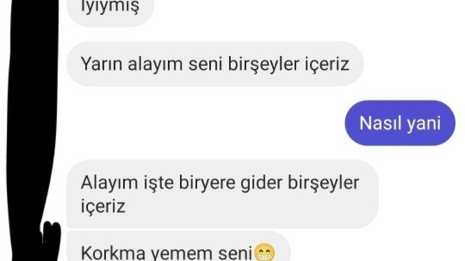 Babamın arkadaşının yazdıkları?