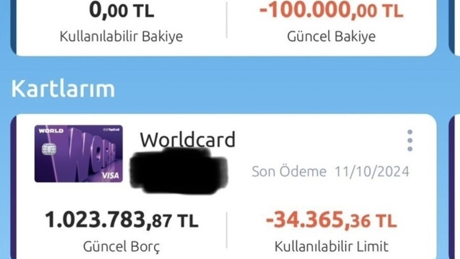 Eksi bakiye kullanan var mı. En fazla eksi kaç parayı gördünüz?