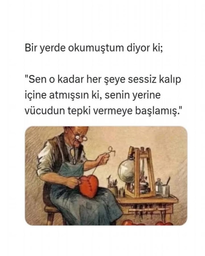 Herşeyi içinize atanlardanmısınız?