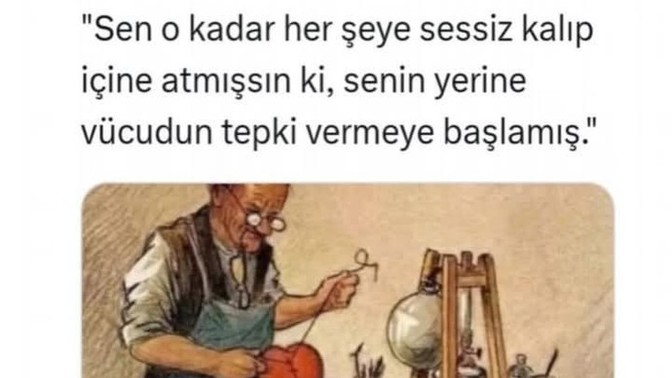 Herşeyi içinize atanlardanmısınız?