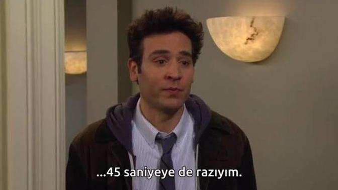 "Geri dönüp görmek için 45 saniyeye de razıyım" dediğiniz kimse var mı?